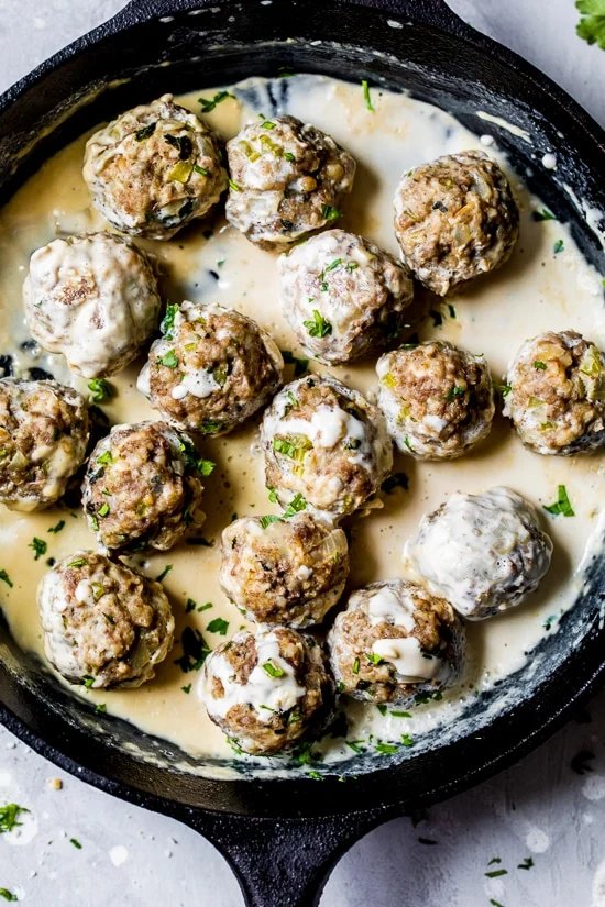 Swedish Meatballs | Skinnytaste