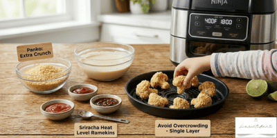 Tips for the Best Air Fryer Cauliflower Wings